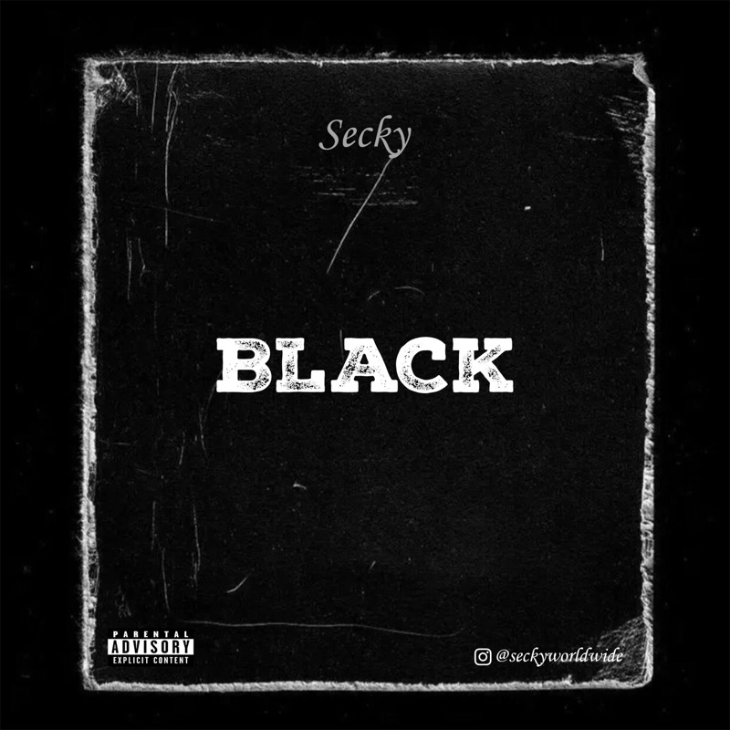 Cover artwork for Black by SECKY